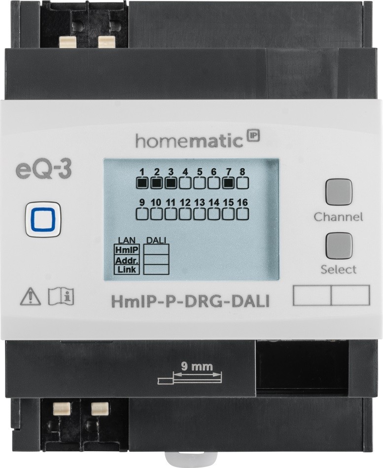619543-2_HmIP-P-DALI-Gateway_V_157283A1 jpg - Produktbild Vorderseite 619543-2_HmIP-P-DALI-Gateway_V_157283A1 jpg - Produktbild Vorderseite